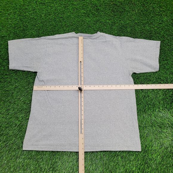 Vintage 90s Ithaca College Shirt XL 23x28 Gray Arch-Spellout - Picture 3 of 14